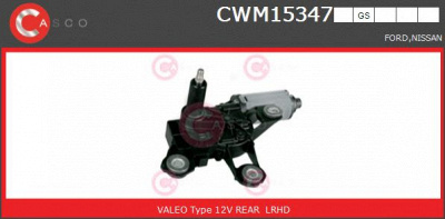 CASCO cwm15347gs -  Двигатель стеклоочистителя
