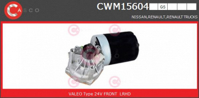 CASCO cwm15604gs -  Двигатель стеклоочистителя