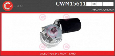 CASCO cwm15611gs -  Двигатель стеклоочистителя