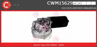 CASCO cwm15629as -  Двигатель стеклоочистителя