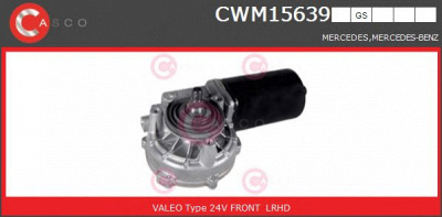 CASCO cwm15639gs -  Двигатель стеклоочистителя