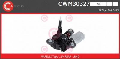 CASCO cwm30327gs -  Двигатель стеклоочистителя