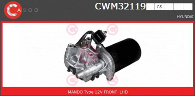 CASCO cwm32119gs -  Двигатель стеклоочистителя
