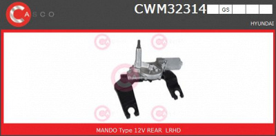 CASCO cwm32314gs -  Двигатель стеклоочистителя