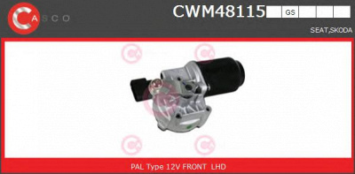CASCO cwm48115gs -  Двигатель стеклоочистителя