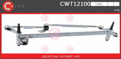 CASCO cwt12100gs -  Система тяг и рычагов привода стеклоочистителя