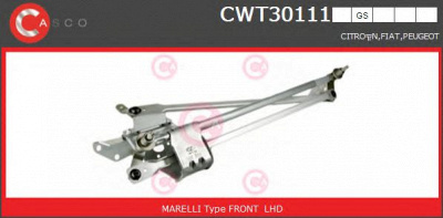 CASCO cwt30111gs -  Система тяг и рычагов привода стеклоочистителя