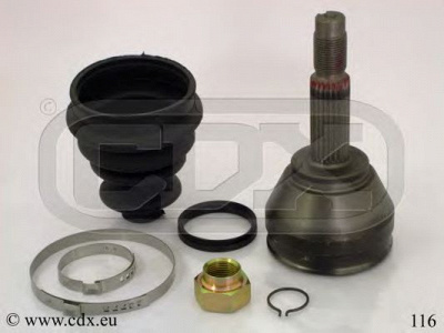 CDX 116 -  Шарнирный комплект, приводной вал