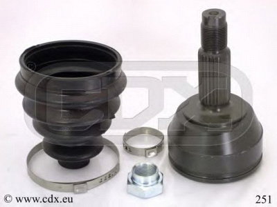 CDX 251 -  Шарнирный комплект, приводной вал