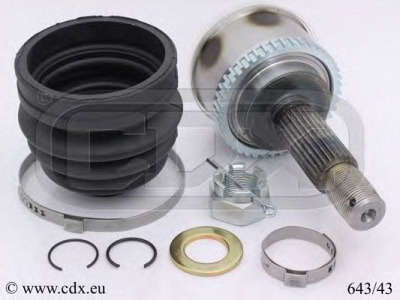 CDX 64343 -  Шарнирный комплект, приводной вал