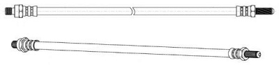 CEF 510092 -  Тормозной шланг
