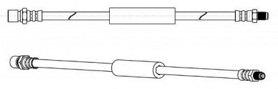 CEF 510185 -  Тормозной шланг