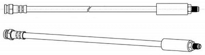 CEF 510230 -  Тормозной шланг