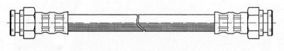 CEF 510251 -  Тормозной шланг