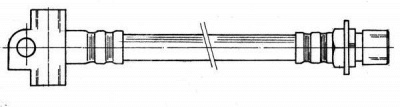 CEF 510618 -  Тормозной шланг