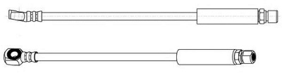 CEF 510734 -  Тормозной шланг