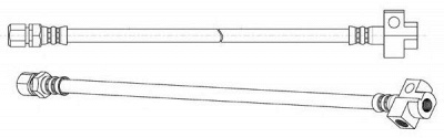 CEF 510739 -  Тормозной шланг