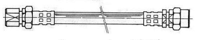 CEF 510756 -  Тормозной шланг