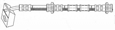 CEF 510783 -  Тормозной шланг
