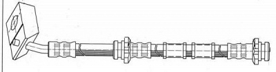 CEF 510784 -  Тормозной шланг