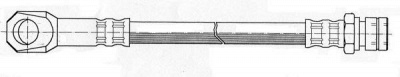 CEF 510844 -  Тормозной шланг