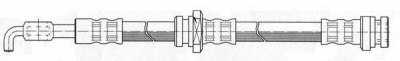 CEF 510972 -  Тормозной шланг