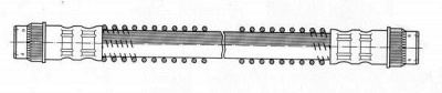 CEF 510992 -  Тормозной шланг