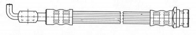 CEF 511012 -  Тормозной шланг