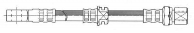 CEF 511036 -  Тормозной шланг