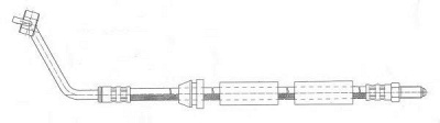 CEF 511040 -  Тормозной шланг