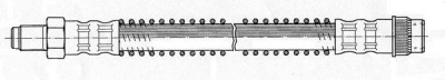 CEF 511128 -  Тормозной шланг