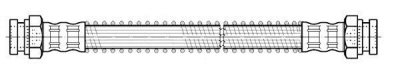 CEF 511129 -  Тормозной шланг