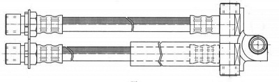 CEF 511155 -  Тормозной шланг