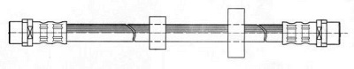 CEF 511179 -  Тормозной шланг