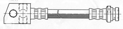 CEF 511195 -  Тормозной шланг