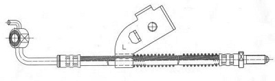 CEF 511284 -  Тормозной шланг