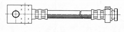CEF 511370 -  Тормозной шланг