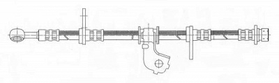 CEF 511445 -  Тормозной шланг
