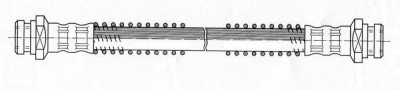 CEF 511496 -  Тормозной шланг