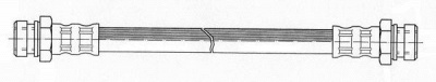 CEF 511511 -  Тормозной шланг