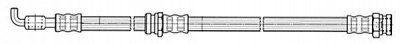 CEF 511514 -  Тормозной шланг