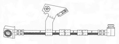 CEF 511552 -  Тормозной шланг