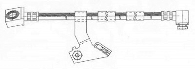 CEF 511553 -  Тормозной шланг