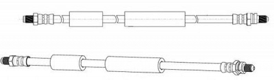 CEF 511562 -  Тормозной шланг