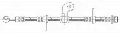 CEF 511578 -  Тормозной шланг