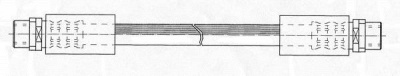 CEF 511643 -  Тормозной шланг