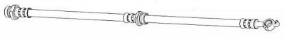 CEF 511683 -  Тормозной шланг