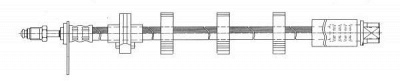 CEF 511685 -  Тормозной шланг