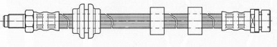 CEF 511686 -  Тормозной шланг