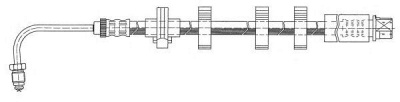 CEF 511692 -  Тормозной шланг